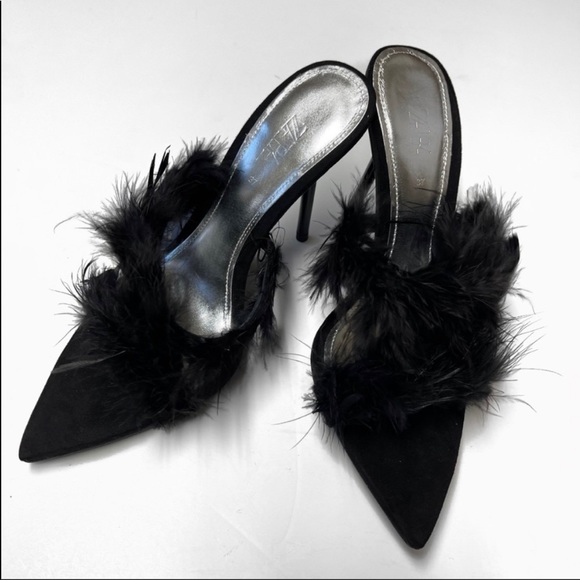 Zara Shoes - NWT ZARA BLUE COLLECTION LEATHER HEEL 41 US 10